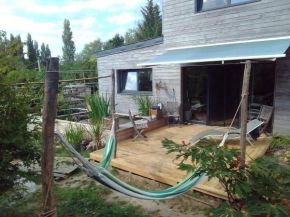 Maison bois mer campagne